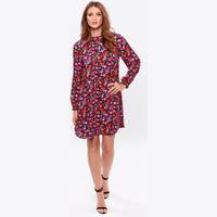 M&Co Womens Midi Dresses With Sleeves