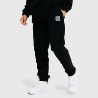 boohooMAN Men's Fleece Joggers