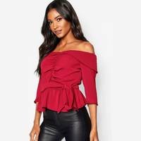 Boohoo Off The Shoulder Blouses for Women