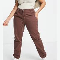 Missguided Women's Brown Mom Jeans