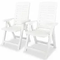 DEVENIRRICHE Plastic Garden Chairs