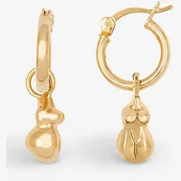 LA Maison Couture 18ct Gold Earrings