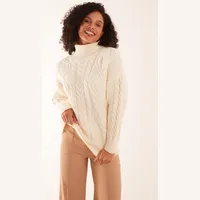 Debenhams Women's White Roll Neck Jumpers