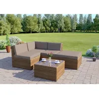 ZipCode Design Rattan Corner Sofa Sets