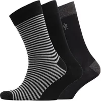 Mandm Direct Striped Socks for Men