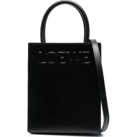 LOEWE Women's Black Leather Tote Bags