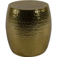 Lesli Living Glass And Metal Side Tables