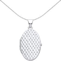 Debenhams Jewelco London Women's Diamond Necklaces