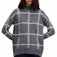 Loop Cashmere Women's Grey Cashmere Jumpers