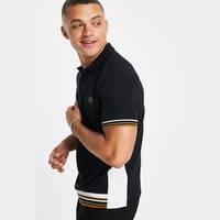Fred Perry Men's Black Polo Shirts