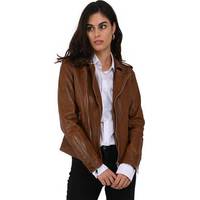 Oakwood Women's Brown Leather Jacket