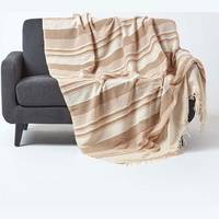 HOMESCAPES Cotton Throws & Blankets