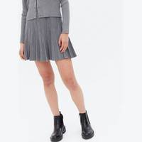 New Look Women's Grey Pleated Skirts