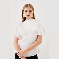 Karen Millen Women's Angel Sleeve Tops