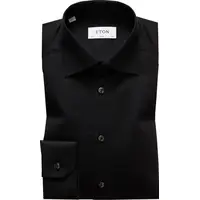 Shop Eton Black Shirts for Men up to 40% Off | DealDoodle