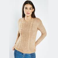Everything5Pounds Women's Camel Jumpers