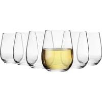 Argon Tableware Stemless Wine Glasses