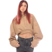 OFF WHITE Women's Brown Hoodies
