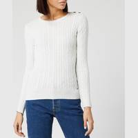 The Hut Women's White Cotton Jumpers