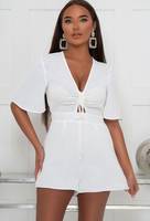 Pink Boutique Women's White Playsuits