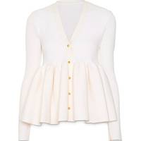 Bloomingdale's Women's Cream Knitted Cardigans