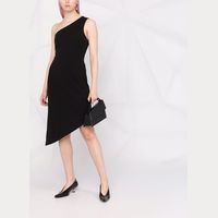 MM6 Maison Margiela Women's Black Midi Dresses