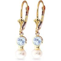 QP Jewellers Women's Aquamarine Earrings