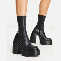ASOS DESIGN Women's Black Platform Boots