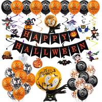 ASUPERMALL Halloween Spider & Web Decoration