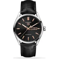 Tag Heuer Black And Rose Gold Mens Watches