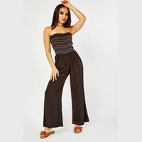 Everything5Pounds Women's Strapless Jumpsuits