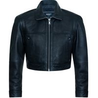 Infinity Leather Women's Black Biker Jackets