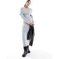 River Island Women's Grey Jumper Dresses