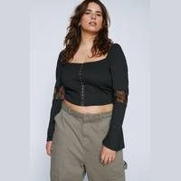 NASTY GAL Plus Size Off The Shoulder Tops