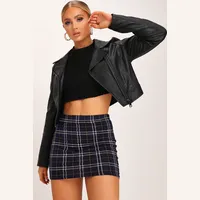 I Saw It First Women's Black Biker Jackets