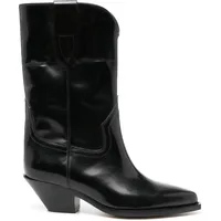 FARFETCH Isabel Marant Women's Black Western Boots