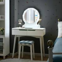 Wayfair UK Dressing Tables With Mirror And Lights