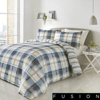 Fusion Check Duvet Covers