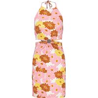 Shop TK Maxx Women's Pink Floral Dresses Up To 85% Off | DealDoodle