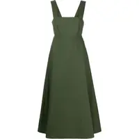 P.A.R.O.S.H. Women's Green Midi Dresses