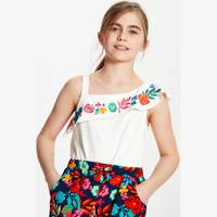 John Lewis Girl's Embroidered T-shirts