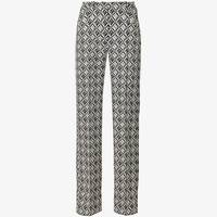 Marine Serre Women's Wide Leg Patterned Trousers