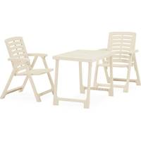 TOPDEAL 3 Piece Bistro Sets