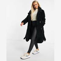 NA-KD UK Women's Long Teddy Coats