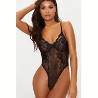 Next Women's Black Lace Bodysuits