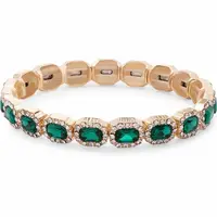 Jon Richard Women's Emerald Bracelets