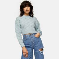 Topshop Women's Cropped Wool Jumpers
