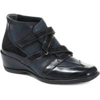 Pavers Shoes Women's Leather Ankle Boots