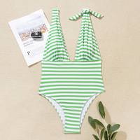 SHEIN Women's Green Swimwear