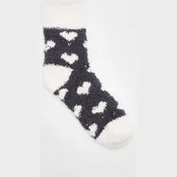 boohoo Women's Print Socks